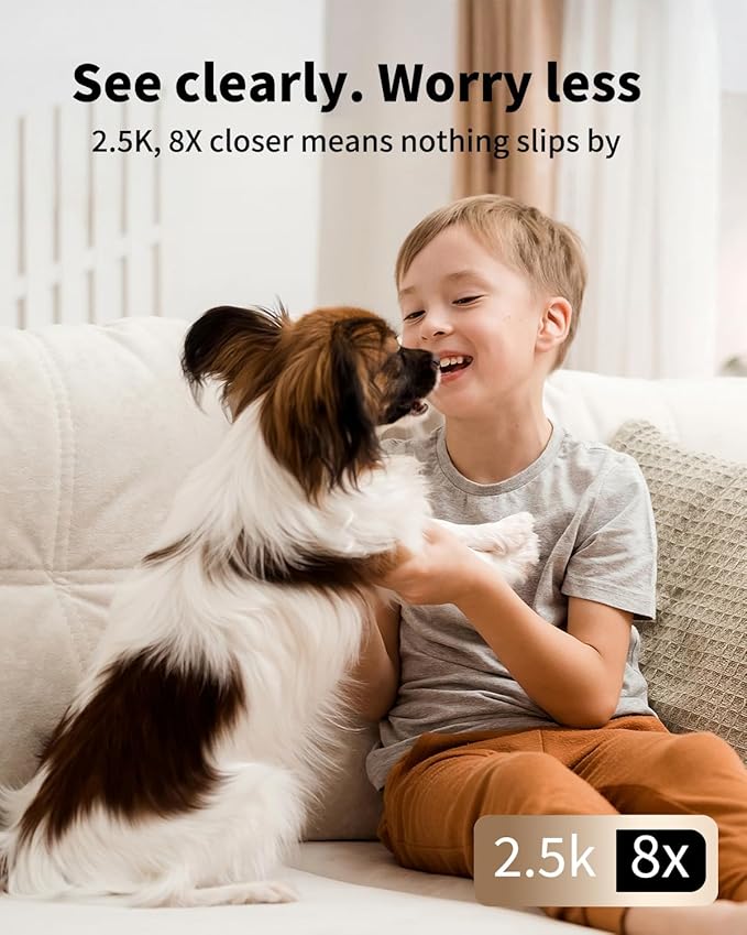 VIMTAG 4MP 5G Security Camera Indoor, Pet Camera - Image 2