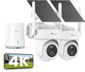 CAMSTRO 4K Security Cameras Wireless Outdoor No Subscription, 360° PTZ Home by CAMSTRO