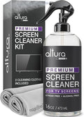 Screen Cleaner Spray & Wipe Kit Computer Screen Cleaner + 2 Microfiber Cleaning by AlturaPhoto