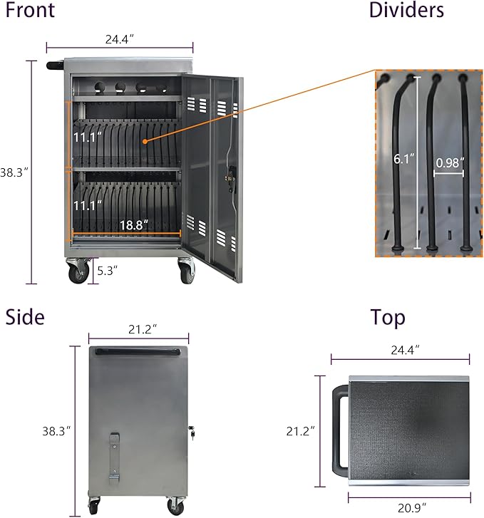32 Device Mobile Charging Station - Image 5