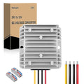 Nilight 24V to 12V Voltage Converter 240W 20A Regulator Step Down to 12VDC by Nilight