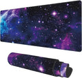 Desk Mat, Galaxy Nebula Universe Space Extended Gaming Mouse Pad Large by KOAIWPAE