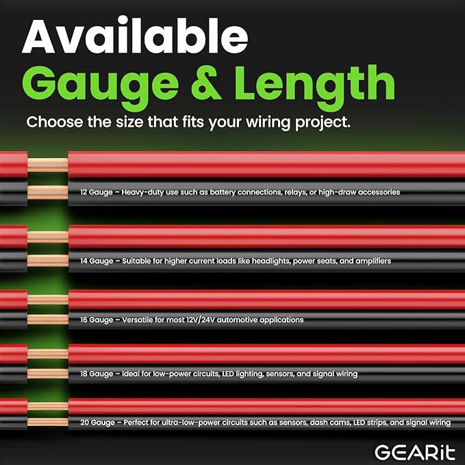 GEARit 20 Gauge Wire GPT Automotive Primary Bonded Wire - Image 8