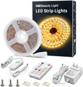 MY BEAUTY LIGHT LED Strip Lights Warm White, 16.4ft Dimmable LED Light Strip by MYBEAUTYLIGHT