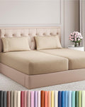 Split King Size 5 Piece Sheet Set by CGKUnlimited