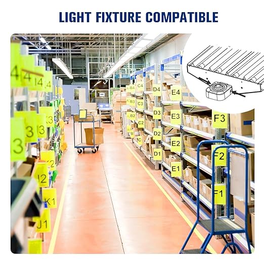 ECOELER High-Bay Occupancy Sensor Switch, 360° Passive Infrared PIR Ceiling - Image 5