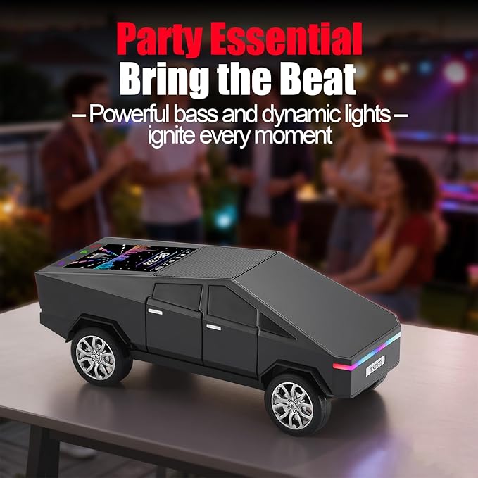 WSTER Portable Car Model Bluetooth Speaker - Image 7