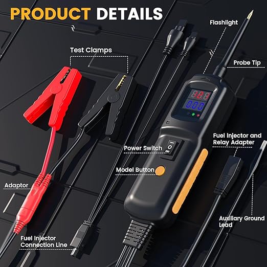 GODIAG Power Circuit Probe Tester, Auto Short Circuit, Relay Fuse Tester - Image 8