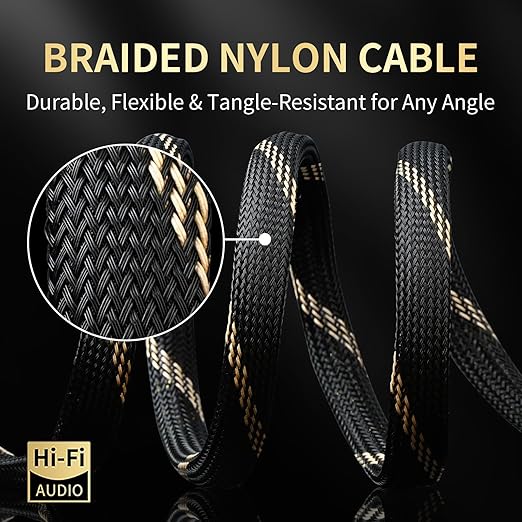 10 AWG 2Pack Audiophile Speaker Cable – Speaker Wire - Image 4