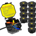 MIARALA Black Open Splice Junction Box, Splice Box Wire Electrical Junction Box by MIARALA