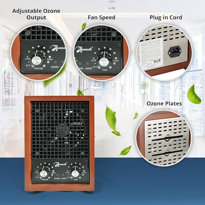 Mammoth Ion and Ozone Generator 6000 mg/hour Adjustable up to 3, 500 SqFt - Image 4