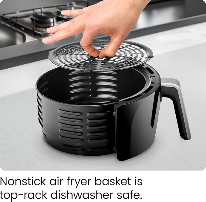 CHEFMAN Small Air Fryer Healthy Cooking, 3.6 Qt, User Friendly and Dual Control - Image 8