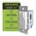 Select LED 60W 24V DC Driver and Dimmer Light Switch, 120VAC Decora Dimmer by selectlighting