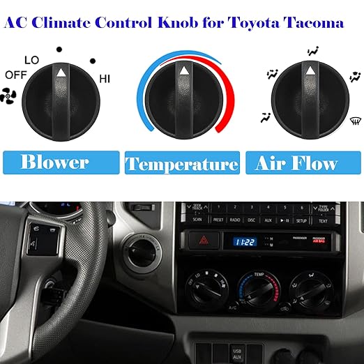 Tacoma HVAC Heater Control Knob Compatible - Image 7
