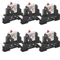 6Pcs 12 Amp Power Relay Switch Electromagnetic by ZJWZJH
