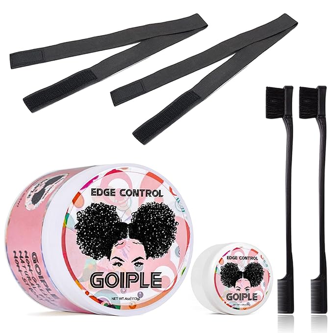Goiple Edge Control Wax for Women Strong Hold Non-greasy Edge Smoother by Goiple