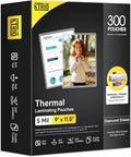 KTRIO 300 Pack Laminating Sheets 5 Mil, Hold 8.5 x 11 Inches Laminate Sheets by KTRIO