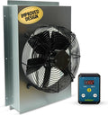 Gable Mount Attic Fan with Adjustable Thermostat – Custom Housing Maximizes by Unknown