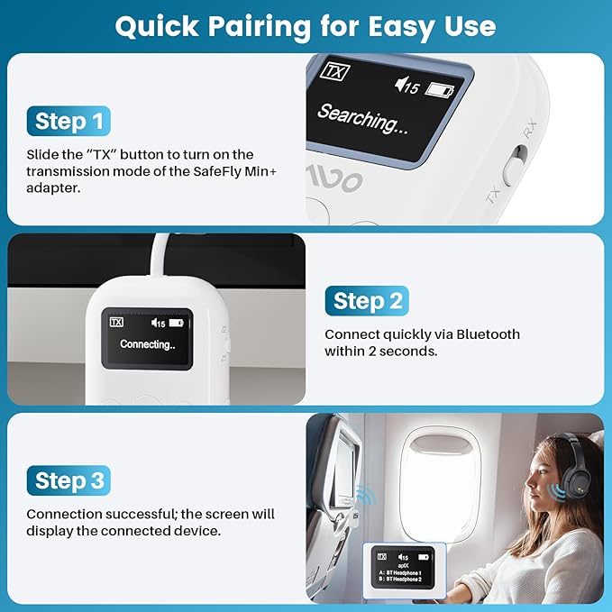 YMOO Bluetooth 5.4 Transmitter Receiver - Image 8