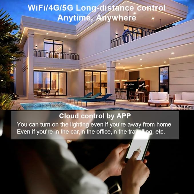 TUNICHX C01W Monochrome LED Strip Controller 2.4 GHz WiFi Group Controller - Image 6