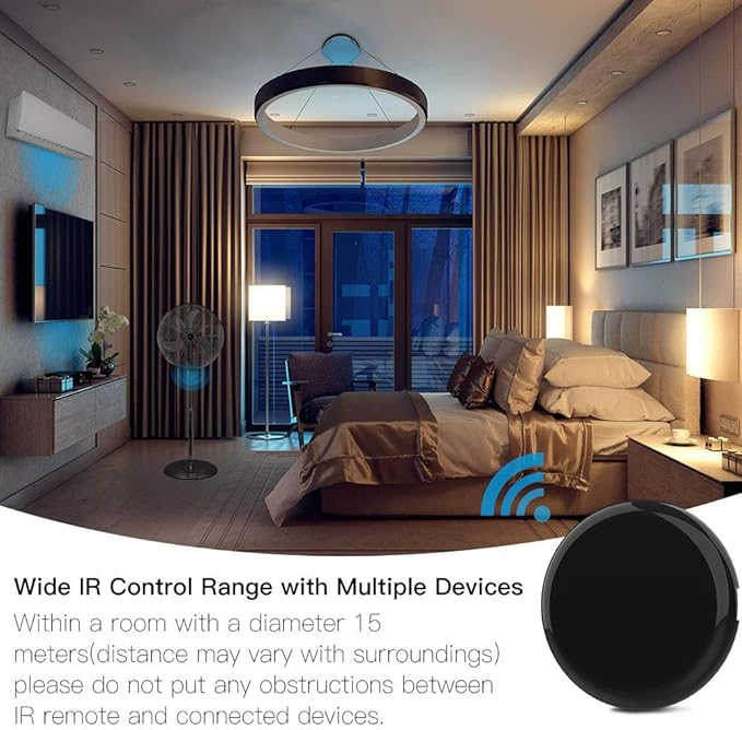 MoesGo WiFi IR Control Hub for Smart Appliances via Voice and Smart Life/Tuya - Image 7