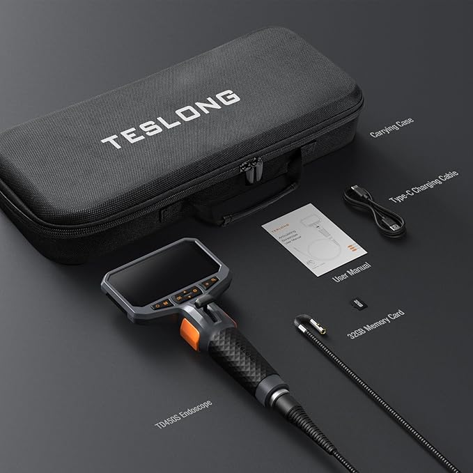 Articulating Borescope with Dual Lens Endoscope Camera, Teslong Two-Way - Image 9