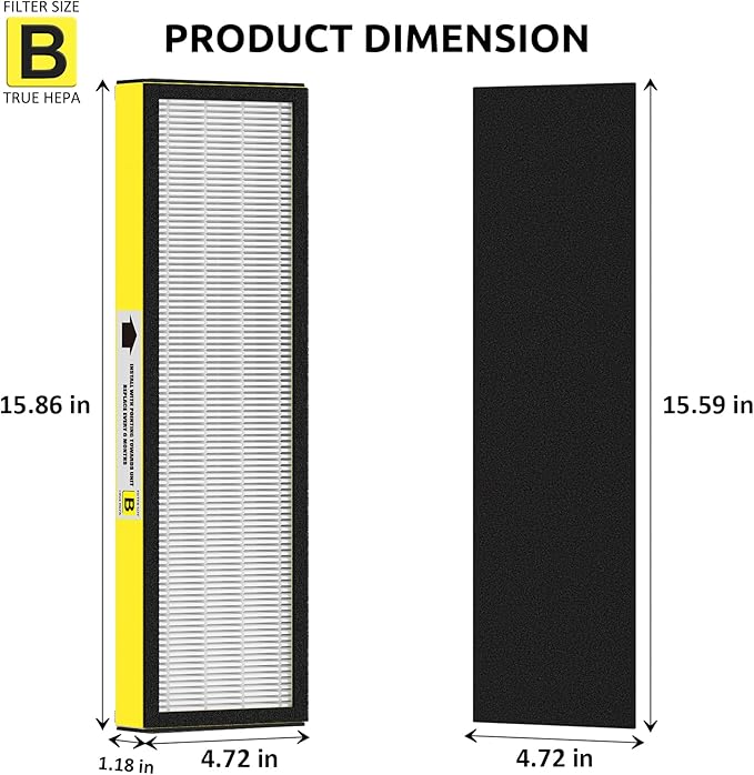 Hfunmo FLT4825 HEPA Filter B Replacement - Image 6