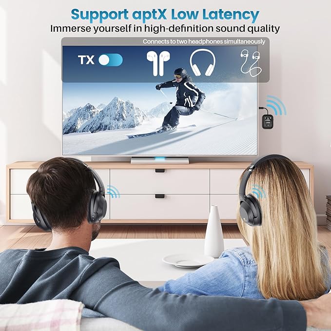 YMOO Bluetooth 5.4 Transmitter Receiver - Image 2