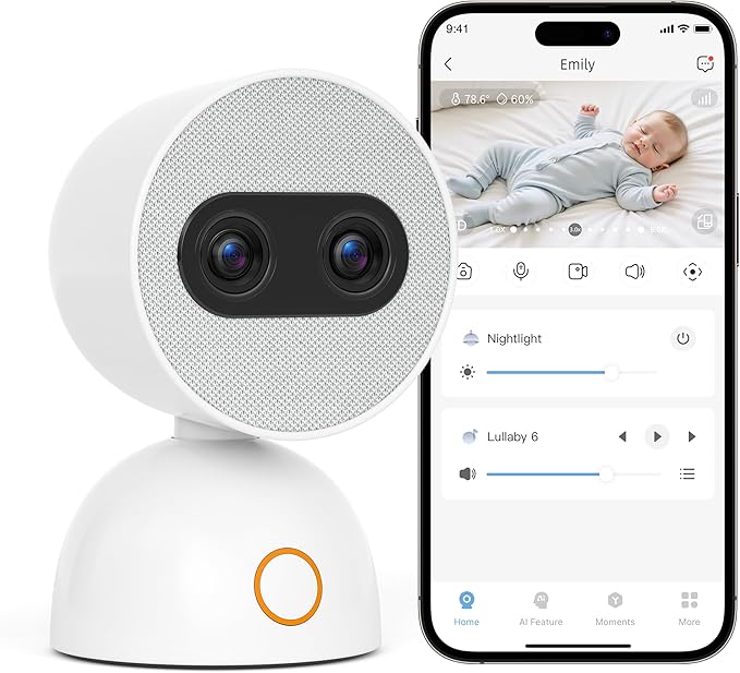 Simsky Split Screen Video Baby Monitor by Simsky