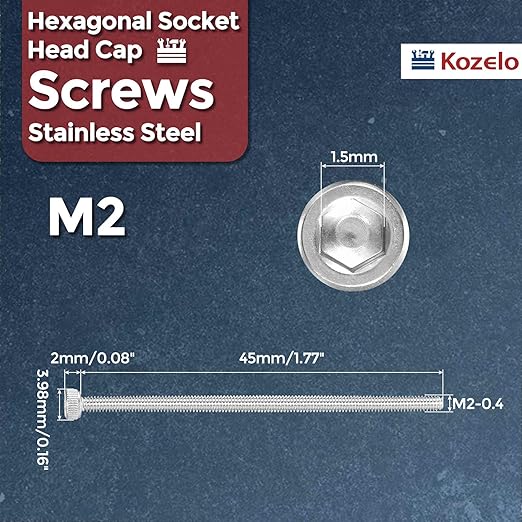 Kozelo 10pcs Socket Head Cap Screws - Image 2