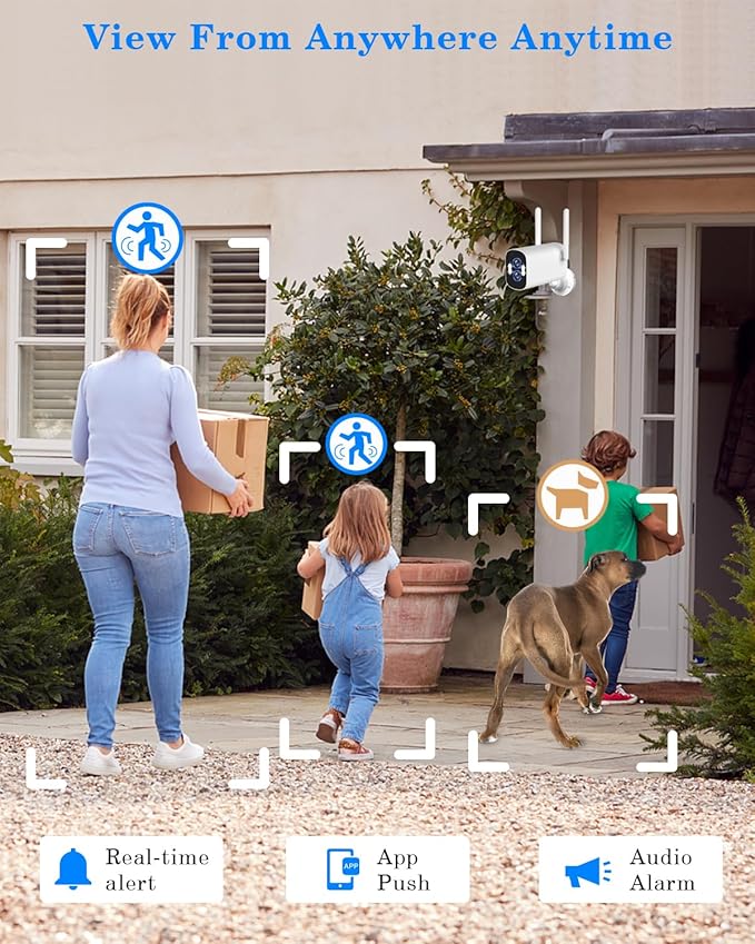 ZHXINSD Home Wireless Security Camera System - Image 5