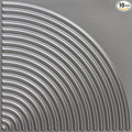 From Plain To Beautiful In Hours 9002 Arc Swell PVC 12 in x 12 in Peel and by DecorativeCeilingTiles