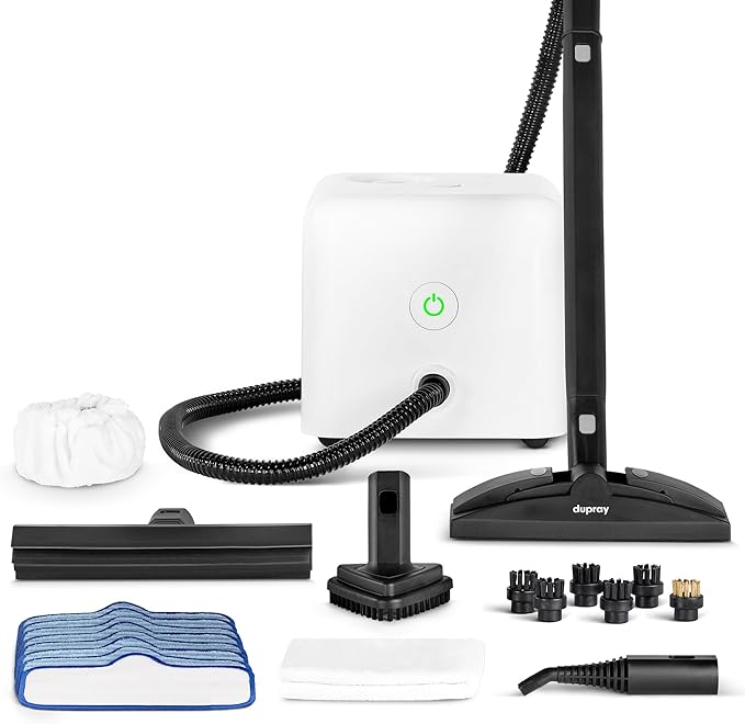 Dupray Neat Steam Cleaner with 22 Accessories, *Kills 99.9% of Bacteria & by Dupray