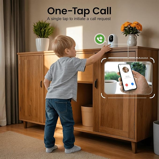 INFIYA 360 Cameras for Home Security-Indoor Camera Monitoring Baby/Nanny - Image 4