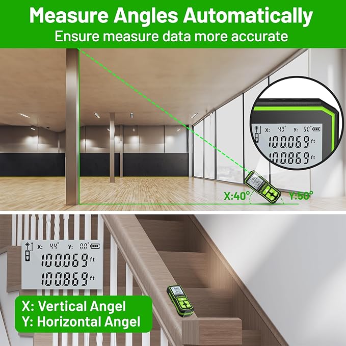 393FT Professional Green Laser Measuring Tool - Image 6