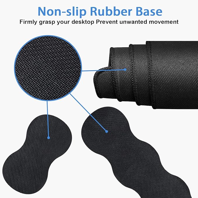 Ergonomic Keyboard Wrist Rest & Mouse Pad Wrist Rest Set, 31.5"x 11.8" Large - Image 5