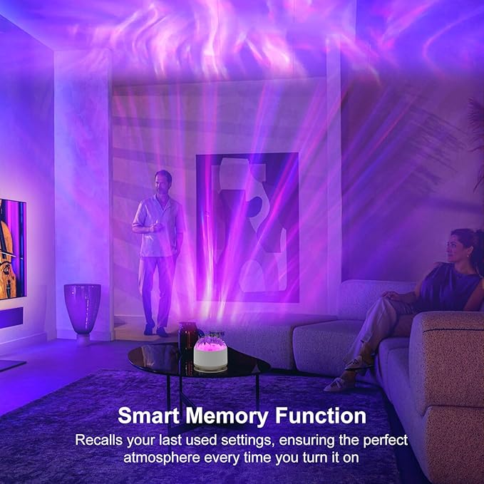 HUMIIEYE Northern Lights Projector, 16 Light Color Aurora Night Light Projector - Image 4