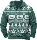 Halloween Hoodie Men Graphic Pumpkin Ghost Printed Sweatshirt Casual Trendy by Spatofa