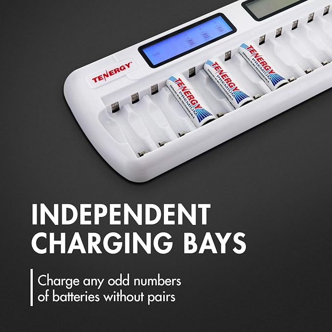 Tenergy TN438 16-Slot Smart Battery Charger - Image 6
