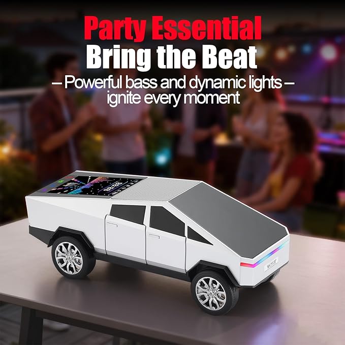 WSTER Portable Car Model Bluetooth Speaker - Image 7