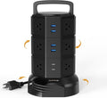 Power Strip Tower Surge Protector, JACKYLED 1625W 13A Outlet Surge Electric by JACKYLED