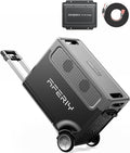 AFERIY 3840Wh 3600W Portable Power Station + DC600 580W Alternator Charger by AFERIY