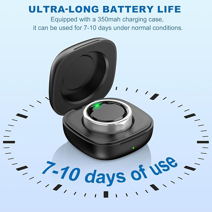 SEEKZERO Smart Ring for Women Men, 5ATM Waterproof for iPhone and Android - Image 7