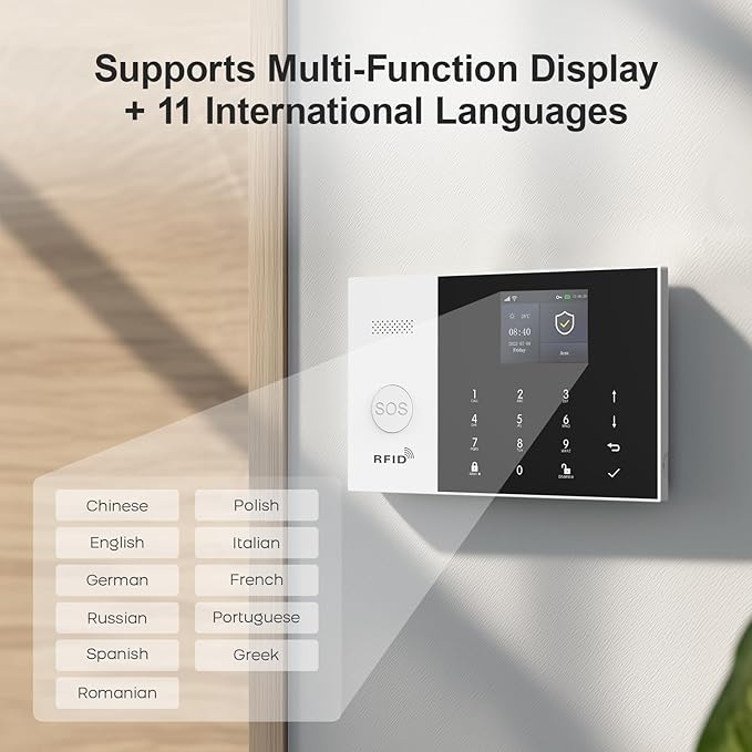 Alarm System for Home Security, for Smart Life or Tuya, Auto Alarm Dial - Image 8