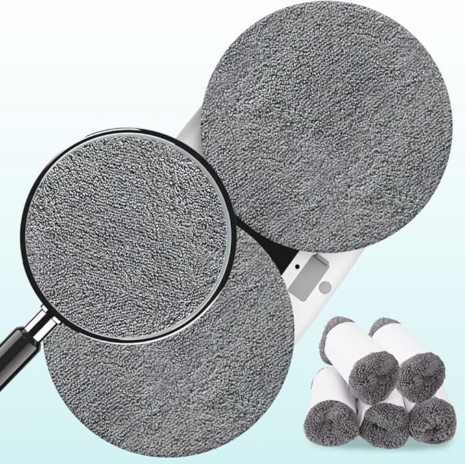 HIXZAP 10 Pieces Microfiber Replacement Pads - Image 2