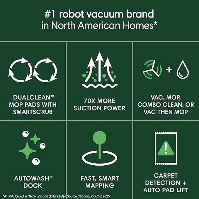iRobot Roomba Plus 405 2in1 Vacuum & Mop Robot - Image 2