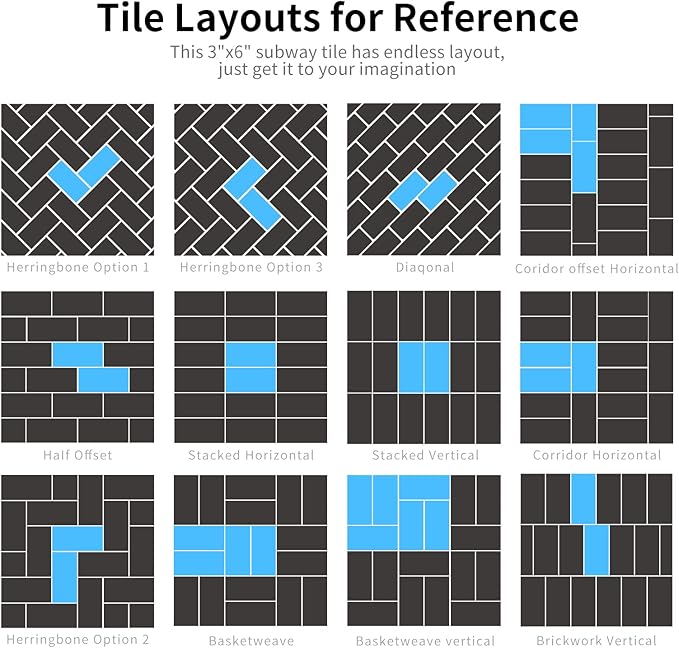 Art3d 102-Piece Backsplash Tile Peel and Stick - Image 9