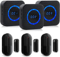 Wireless Door Chime for Business When Entering Door Chimes When Door Opens for by SANJIEGuardSecurity