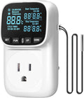 WILAWELS Digital Temperature Controller Outlet, 15A/1800W Heavy Duty Thermostat by Wilawels
