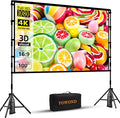 TOWOND Projector Screen with Stand, 100 inch Outdoor Projector Screen Portable by TOWOND-JLFOfficial